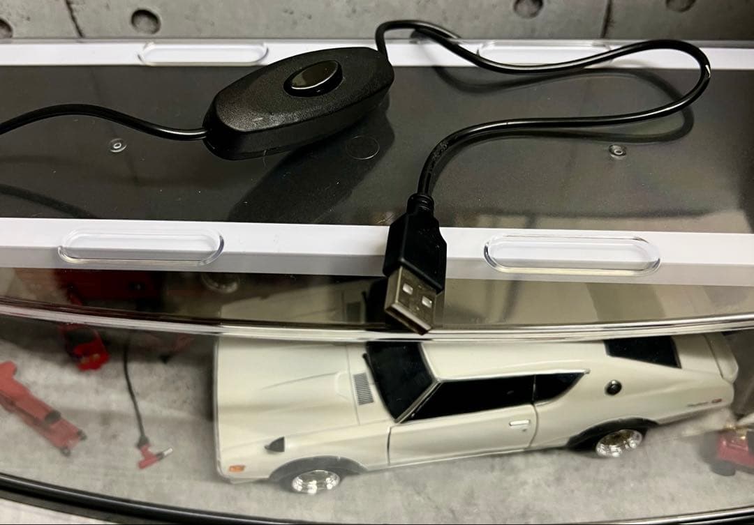 国産名車 1/24 スカイライン GT-R カスタム ガレージ ジオラマ 旧車