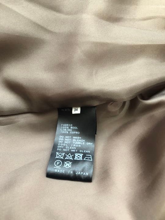 専用お値下げイエナ ラムウールノーカラーコート