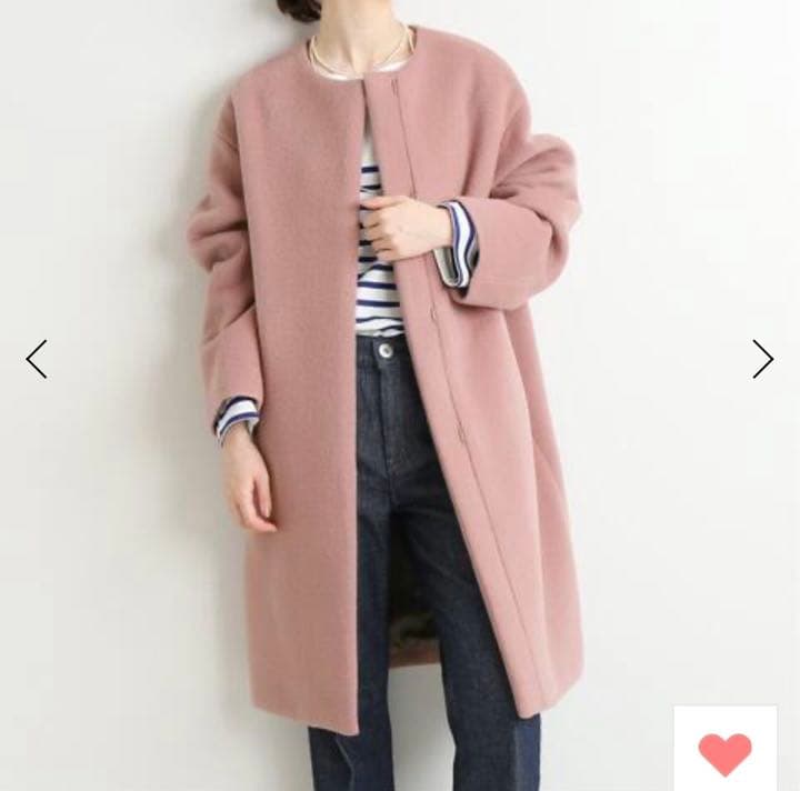 専用お値下げイエナ ラムウールノーカラーコート