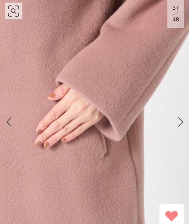 専用お値下げイエナ ラムウールノーカラーコート