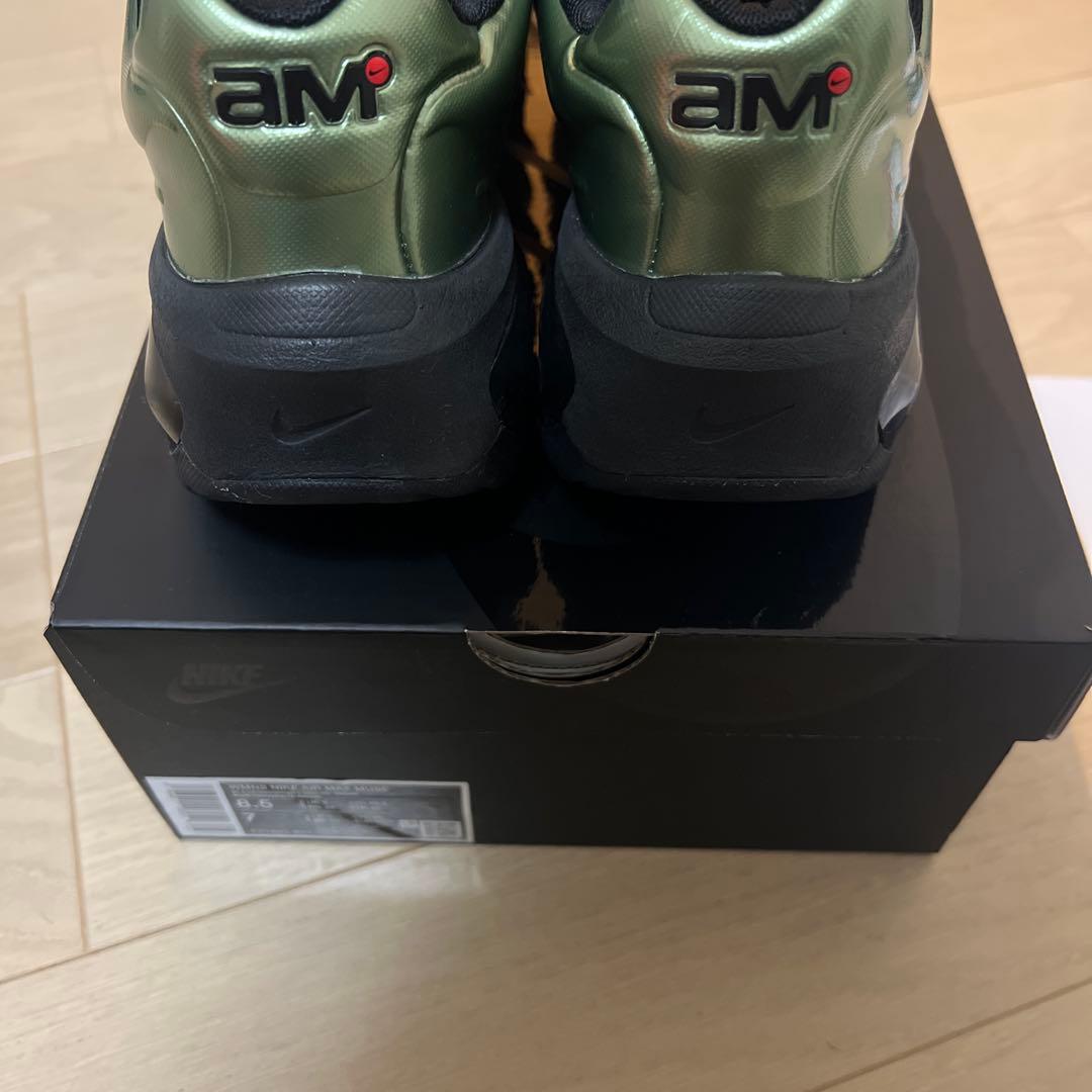 ナイキ　エアマックスミューズ　オイルグリーン