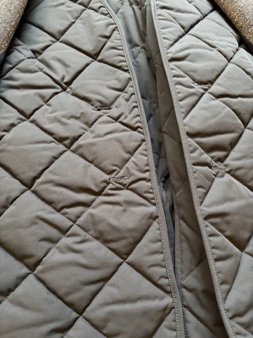 etretokyo ノーカラーキルティングライナーボクシージャケット Sサイズ