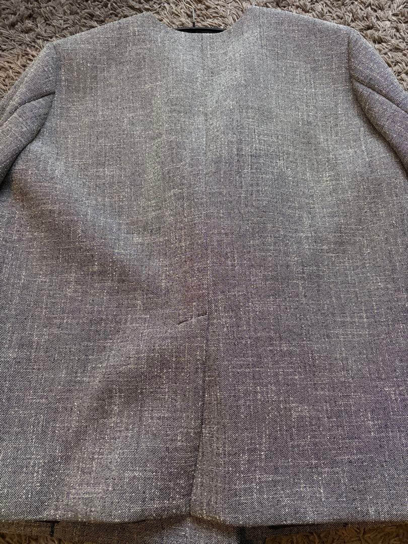 etretokyo ノーカラーキルティングライナーボクシージャケット Sサイズ