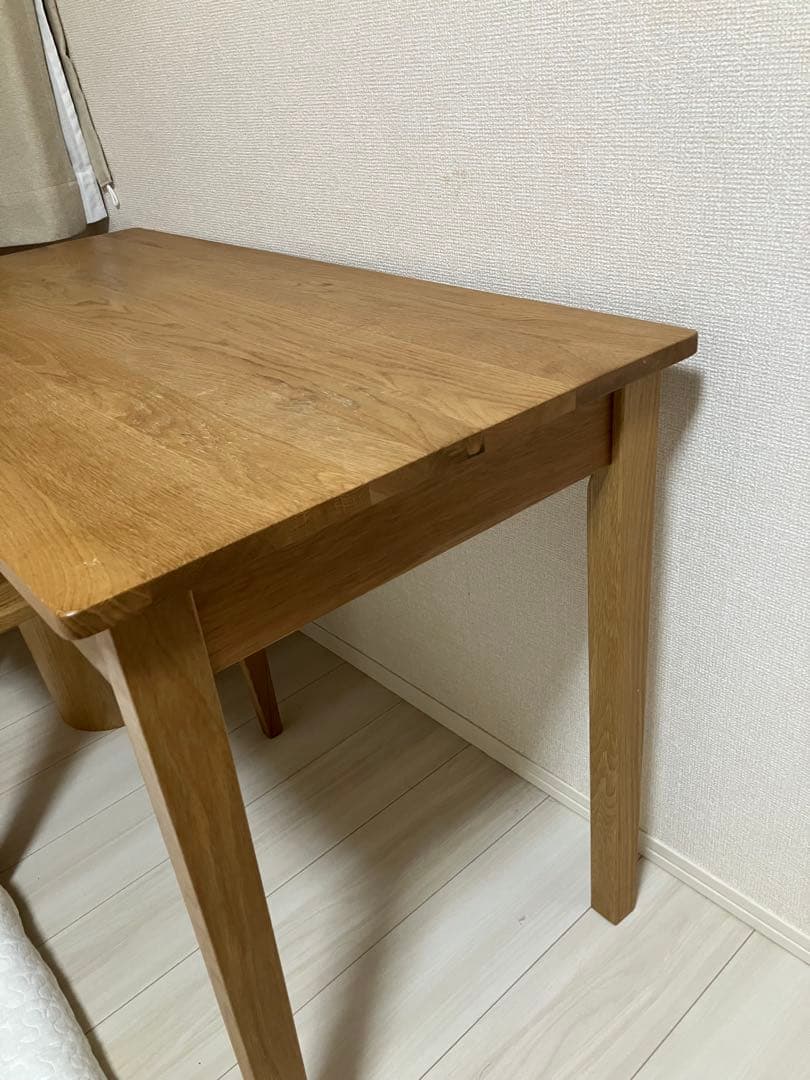 無印良品 木製デスク オーク材