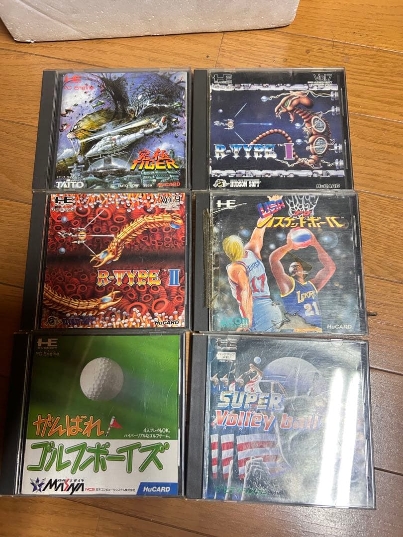 PCエンジン　コアグラフィックス NEC PI-TG3 ソフト６個