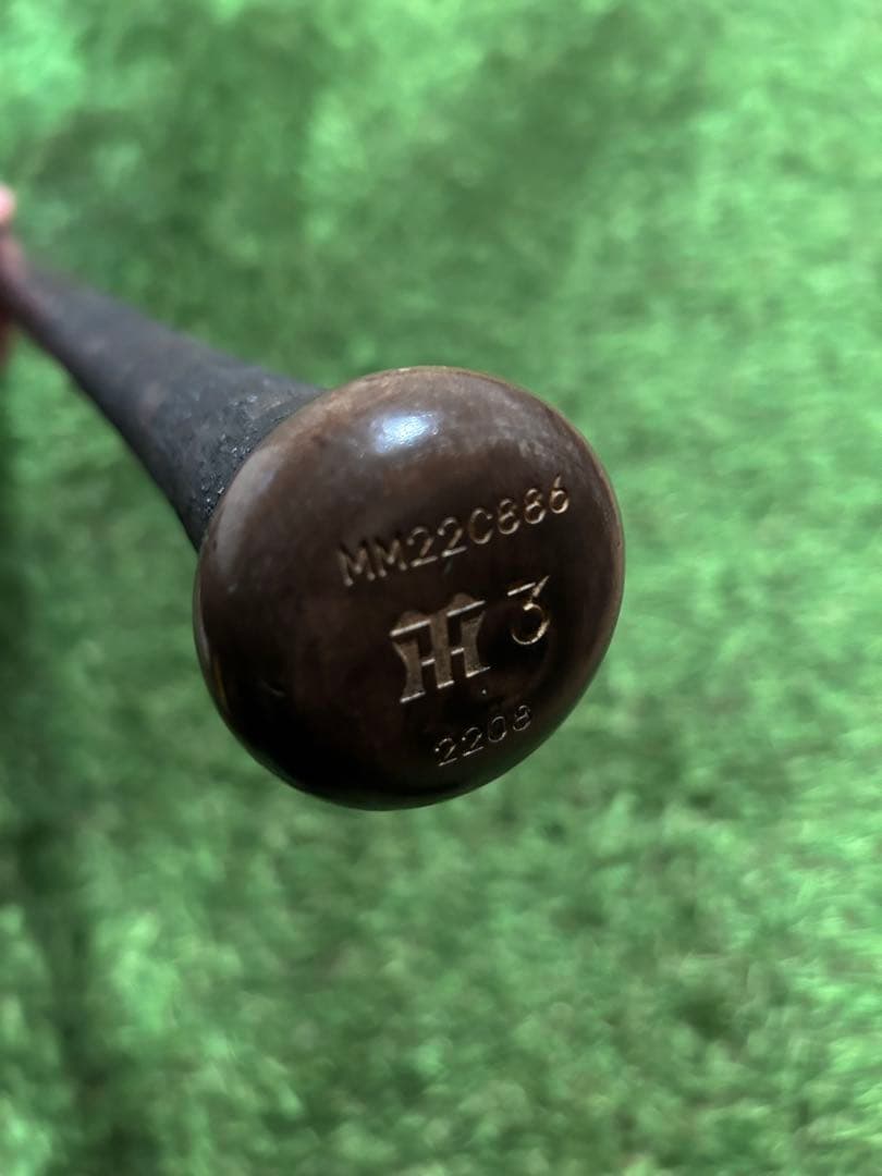 【激レア】 大山悠輔 選手 NPB 支給 実使用 バット ブラウン