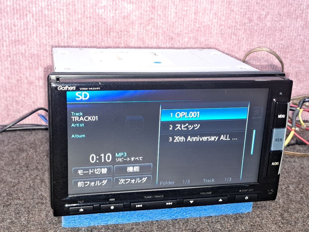 2016年版地図★ホンダ純正 VXM-142VFi BT・地デジTV★動作良好