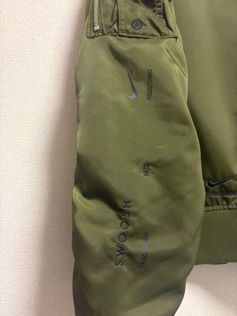 最終値下げ　Nike リバーシブル　ma-1