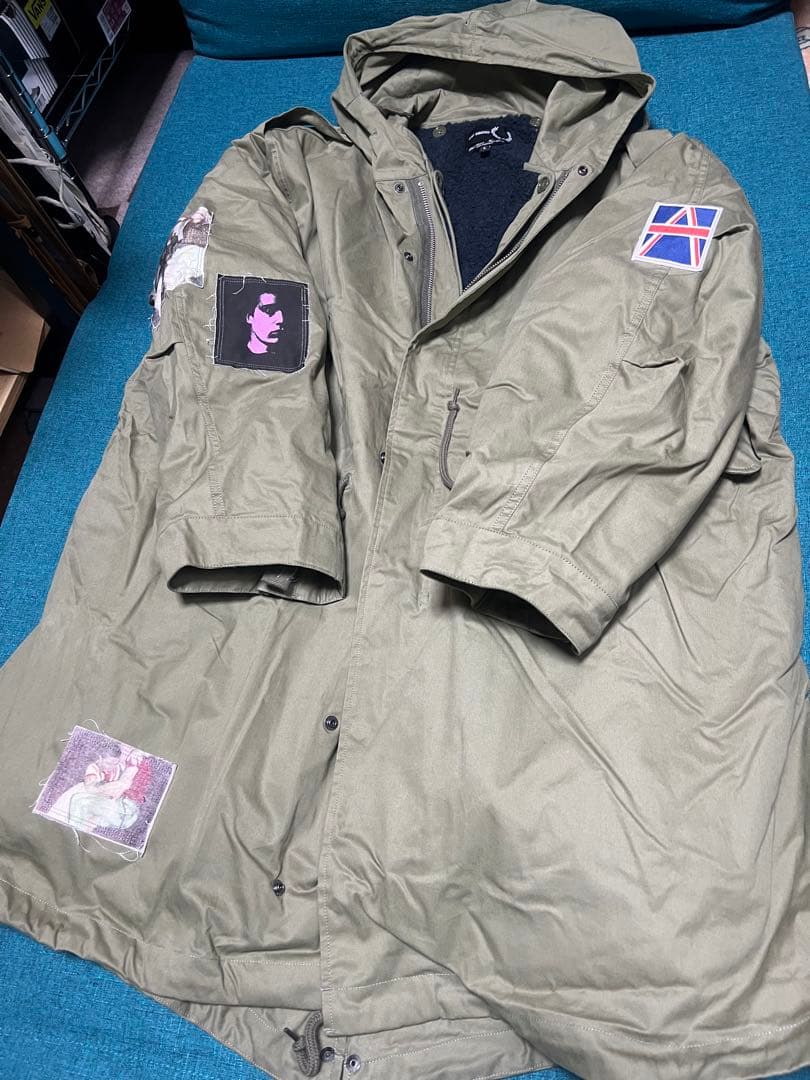 RAF SIMONS × FRED PERRY　ライナー付き モッズコート