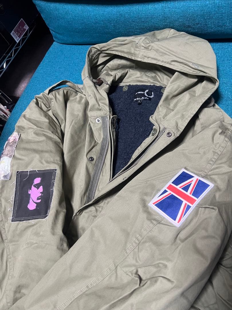 RAF SIMONS × FRED PERRY　ライナー付き モッズコート