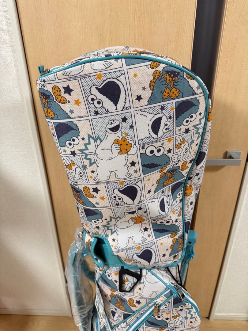 セサミストリート　クッキーモンスター キャディバッグ