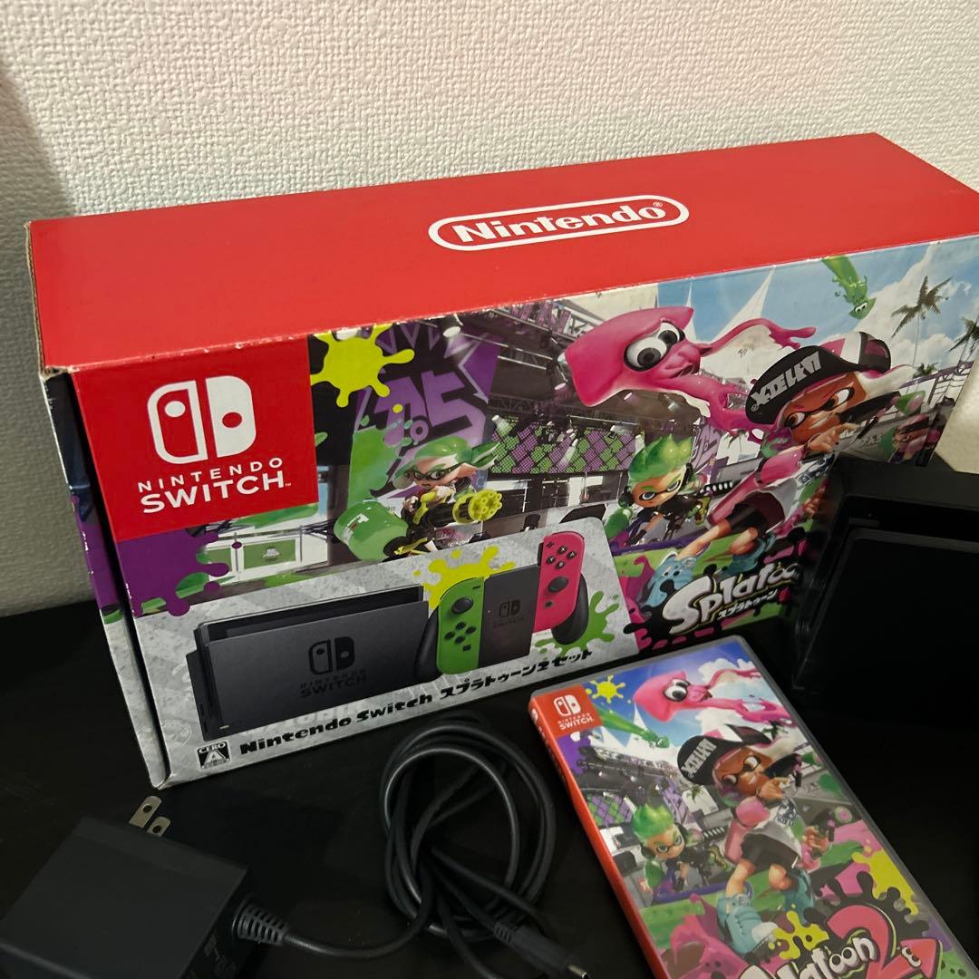 【美品】Switch Nintendo Switch スプラトゥーン2セット