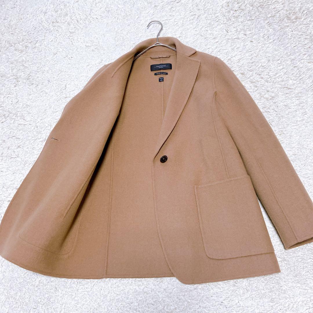 極美品✨クチートアマーノ ダブルフェイス 柔らかジャケット✨軽量◎マックスマーラ