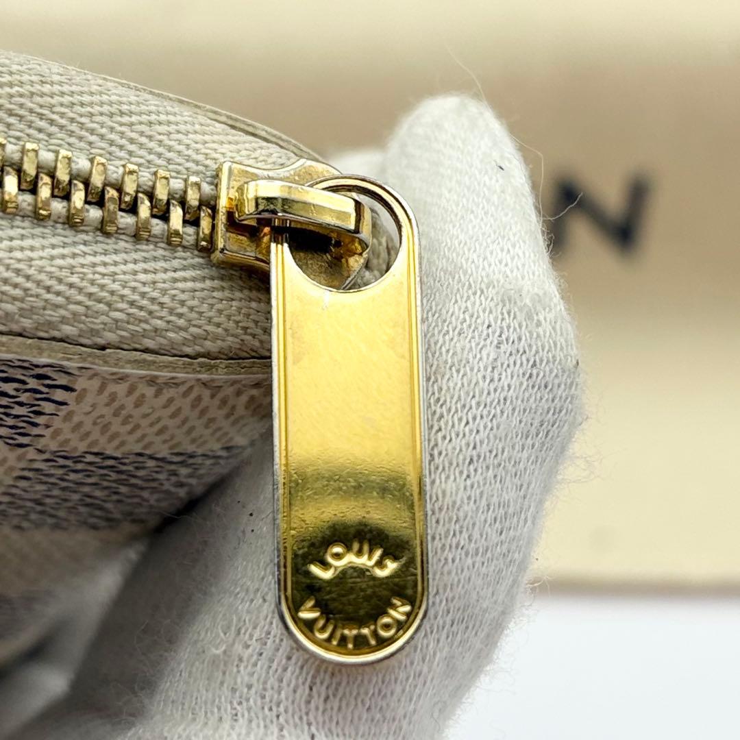 ルイヴィトン　ダミエ　アズール　パース　小銭入れ　N63069