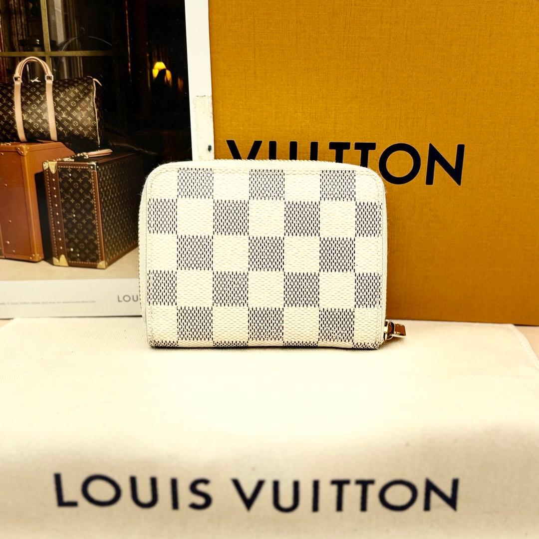 ルイヴィトン　ダミエ　アズール　パース　小銭入れ　N63069