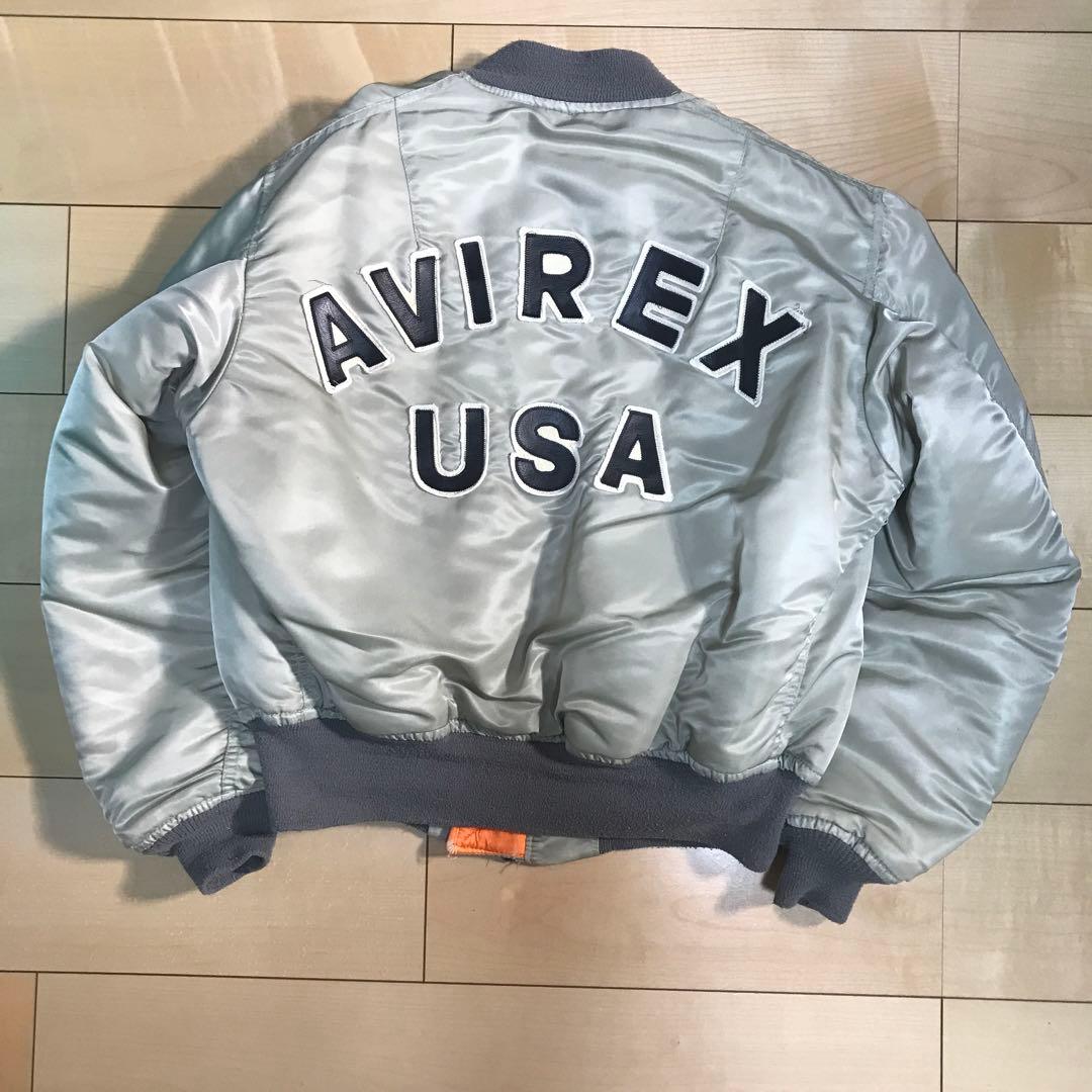 USA製　AVIREX アビレックス　MA-1 フライトジャケット