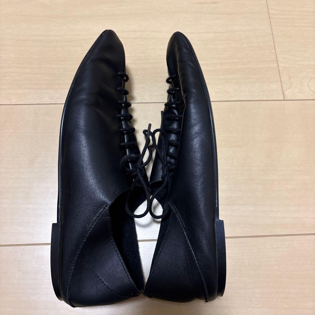 TODAYFUL Laceup Leather Shoes 37 黒 箱あり