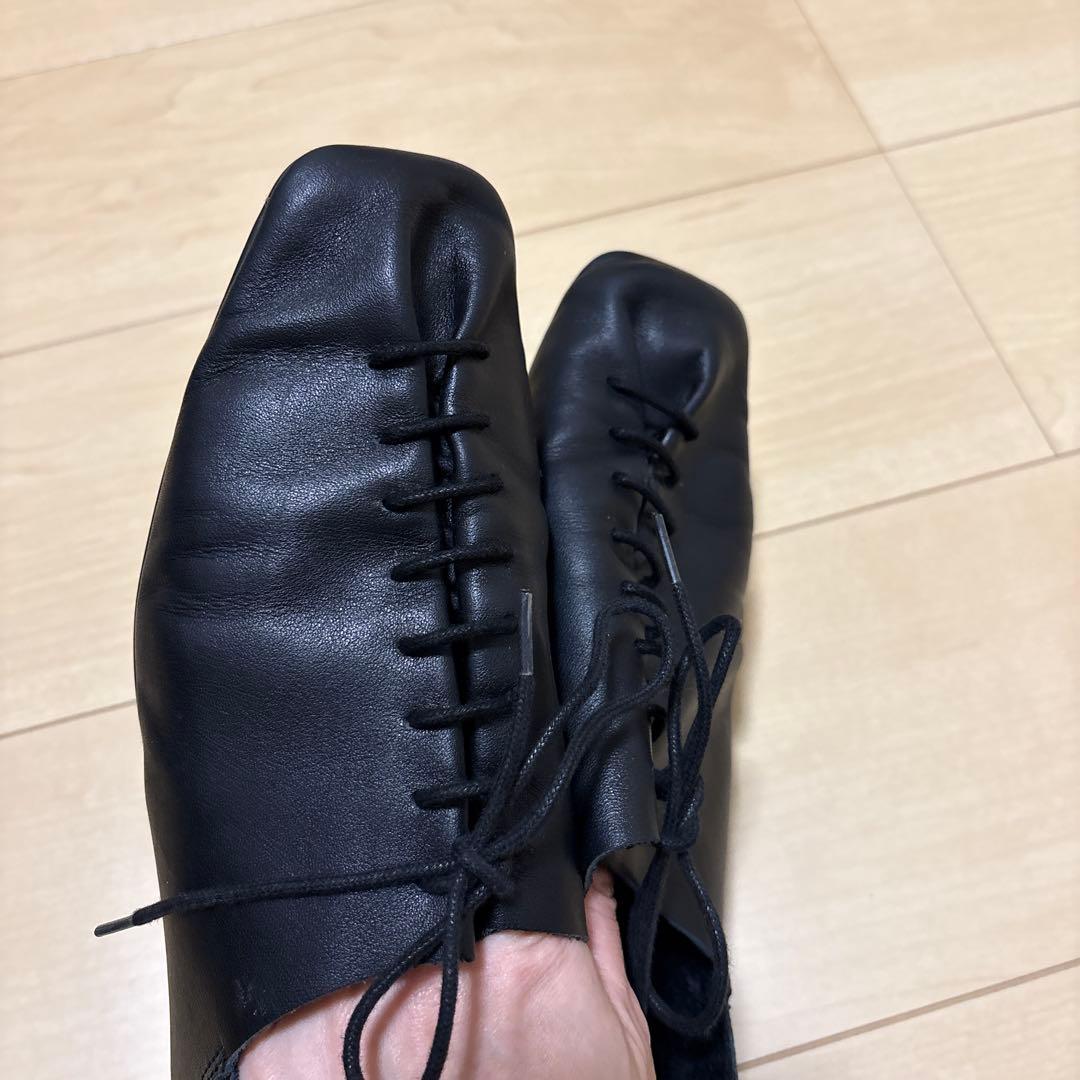 TODAYFUL Laceup Leather Shoes 37 黒 箱あり