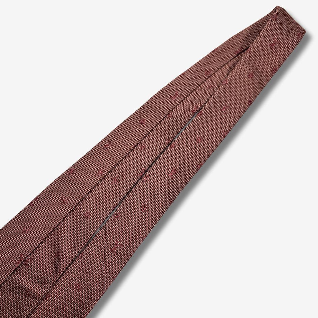 LOUIS VUITTON シルクネクタイ LVロゴ ドット柄 ピンク