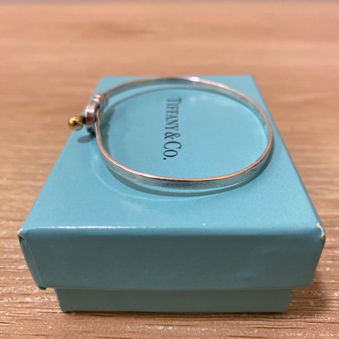 『最終値下げ』 オールド ティファニー✨ バングル K18/925