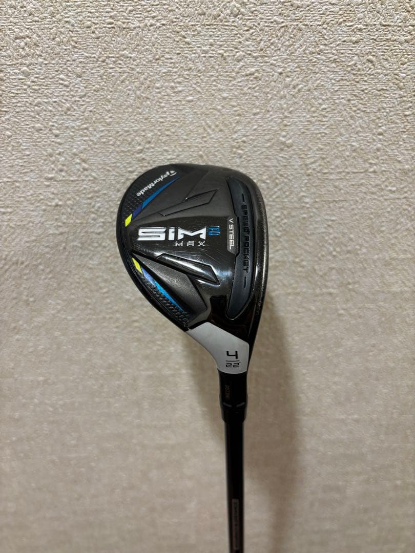 【TOUR ADリシャフト品】SIM2MAX ユーティリティ 4番 22°