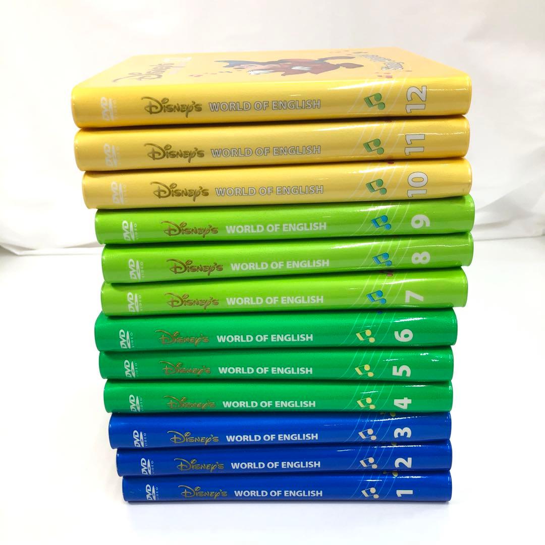 Disney's WORLD OF ENGLISH DWE DVD 36本セット