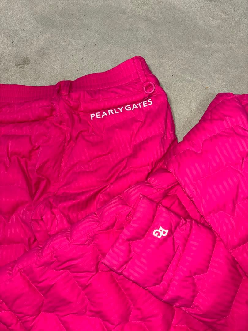 （NICO）パーリーゲイツ、ダウンジャケットとパンツのセットアップ