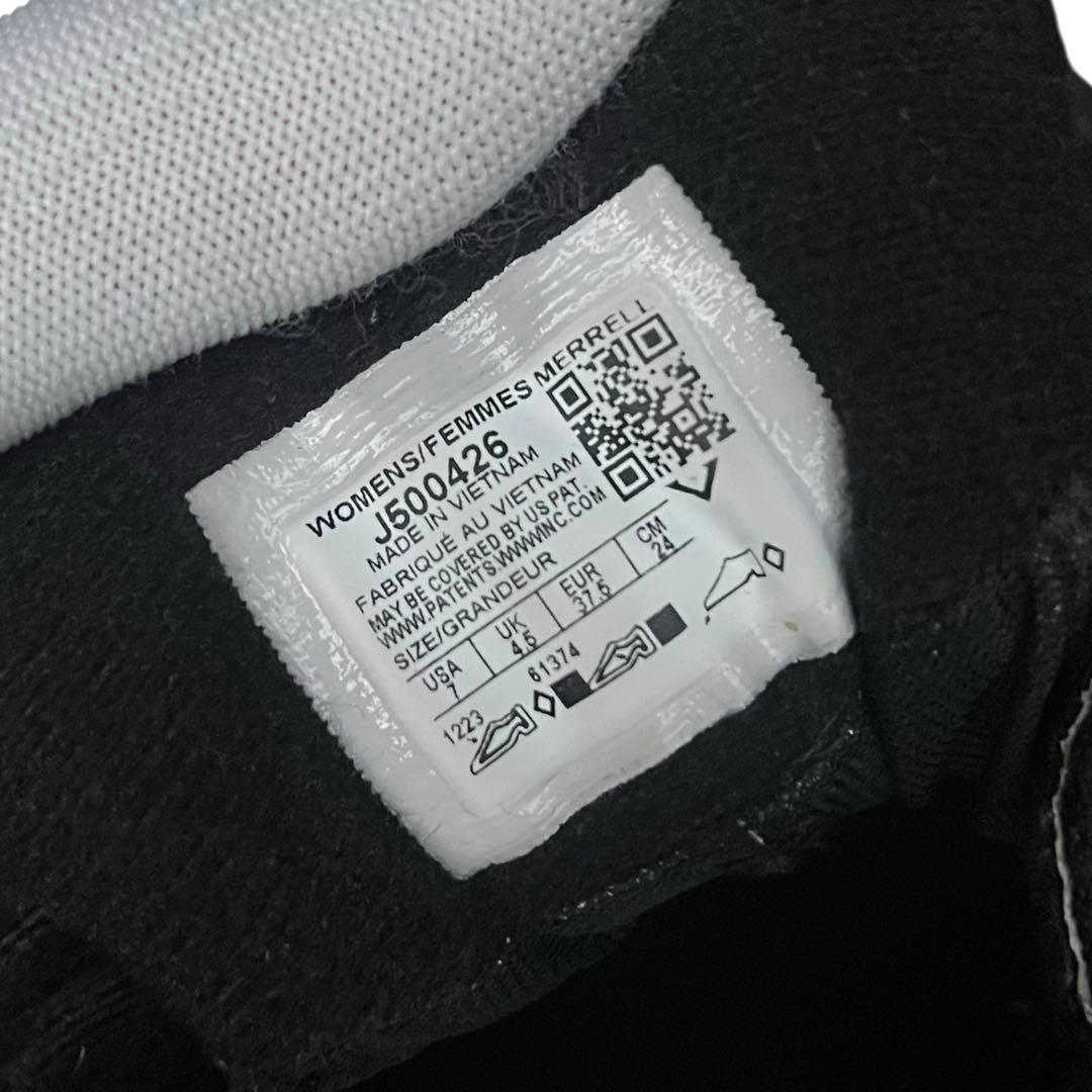 【美品】MERRELL 24 モアブ3 ゴアテックス vibram 厚底 黒