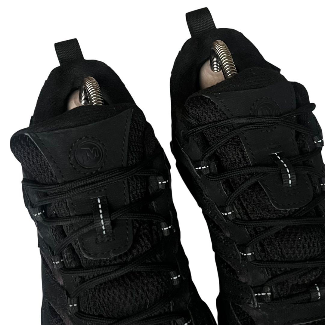 【美品】MERRELL 24 モアブ3 ゴアテックス vibram 厚底 黒