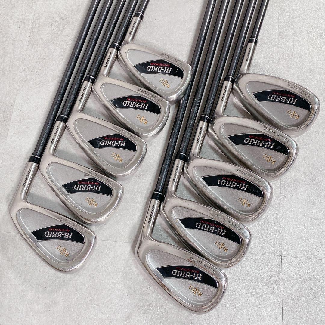 T120 ゼクシオ 他 ゴルフクラブ メンズ フルセット 黒 初心者 入門 練習