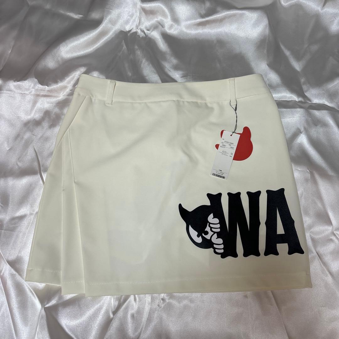 セール中！WAAC ロゴプリント ゴルフスカート L