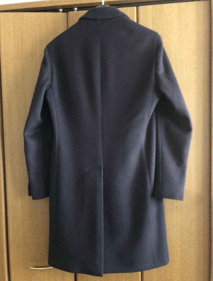 LARDINI ネイビー チェスターコート 46 ラルディーニ 未使用品
