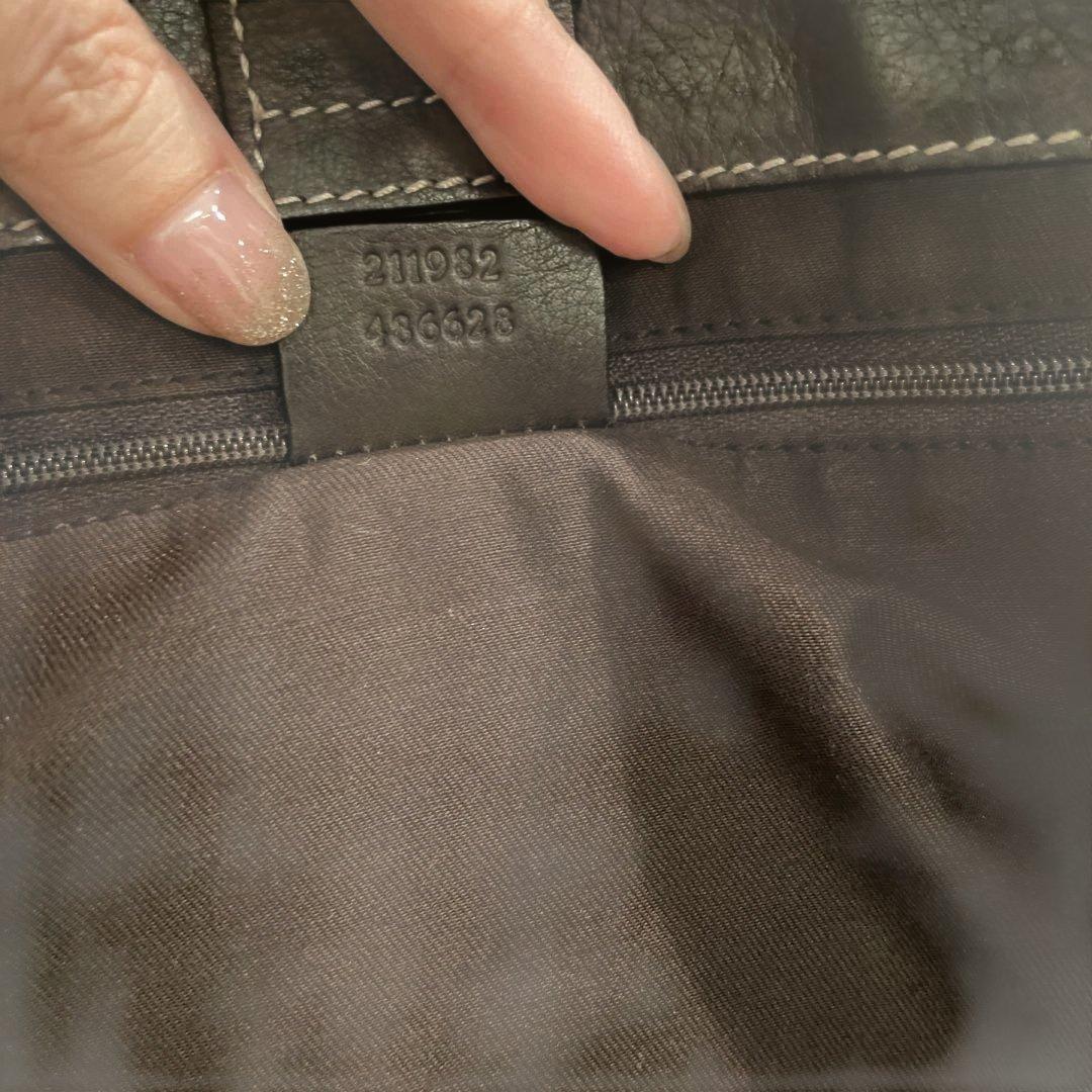 【極美品】Gucci トートバッグ GGキャンバス　ベージュ/ブラウン　アビー