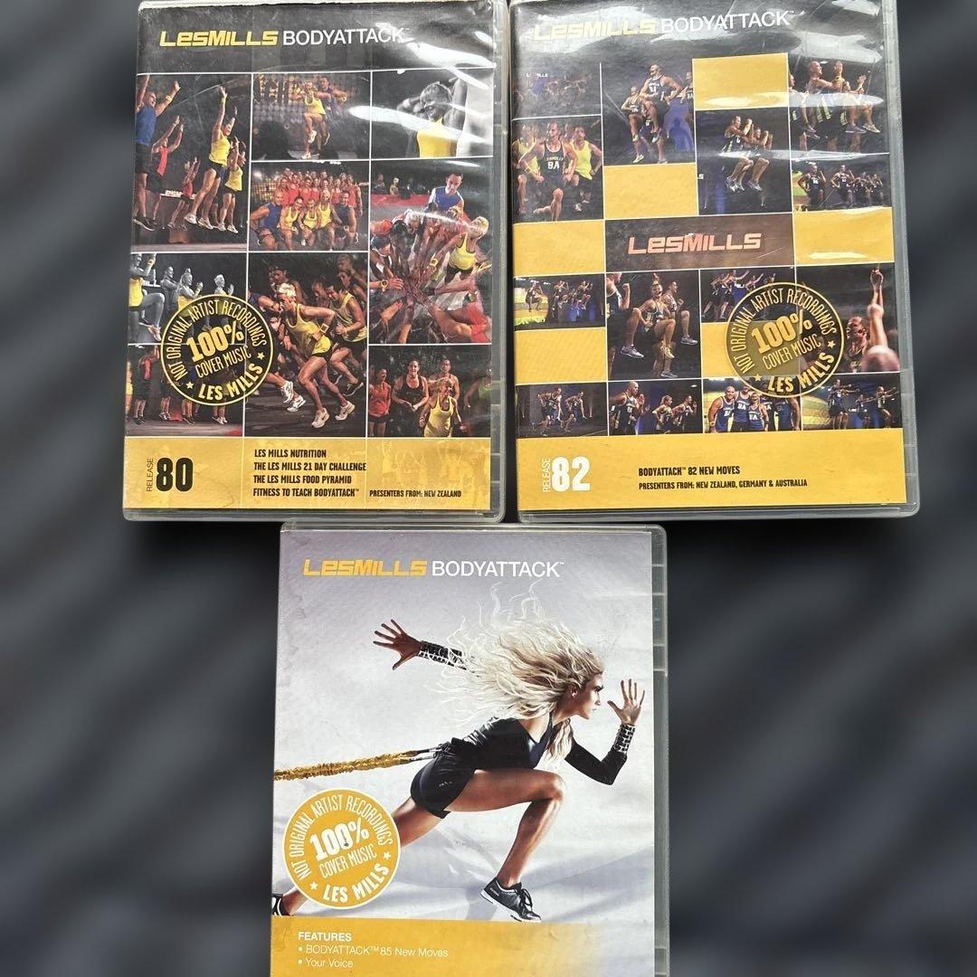 レズミルズ　ボディアタック　80.82.85 カバーミュージック版