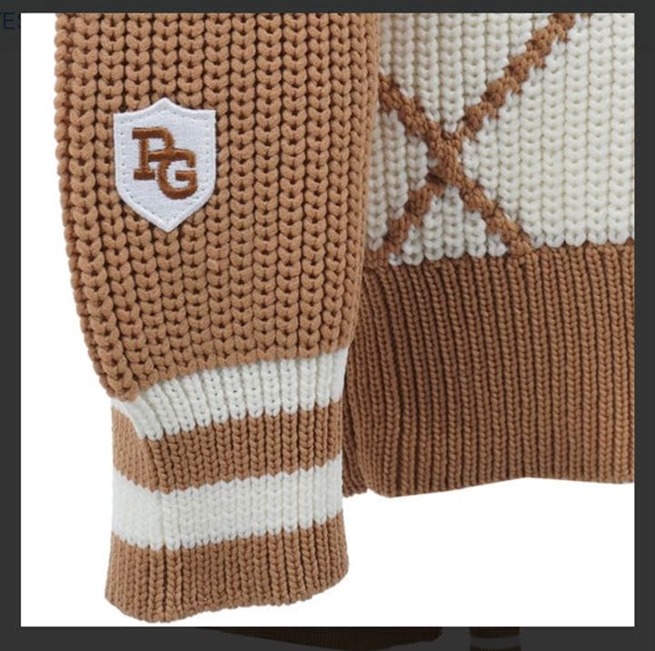 PEARY GATES パーリーゲイツ アーガイル柄 セーター ニットセーター