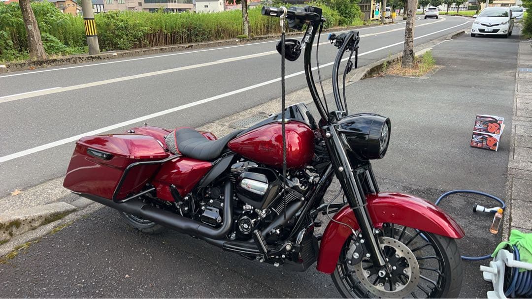 Harley-Davidson純正オプション　ヘッドライトトリムリング