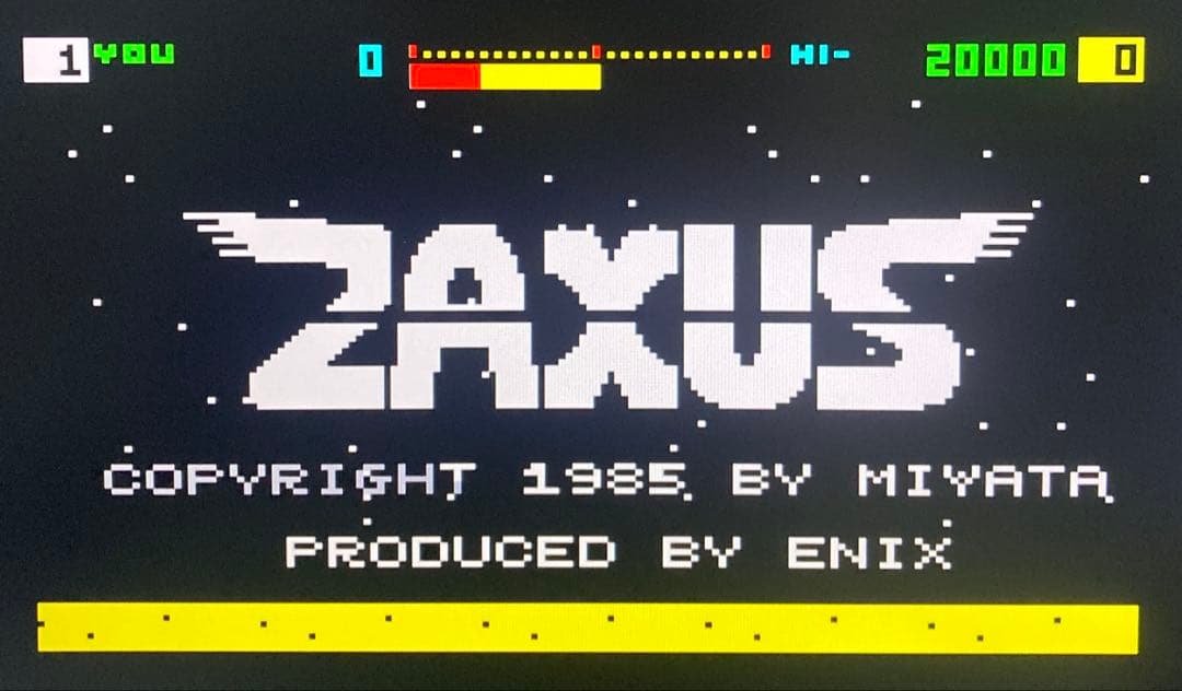 PC-8001 ザクサス（テープ版、32K）