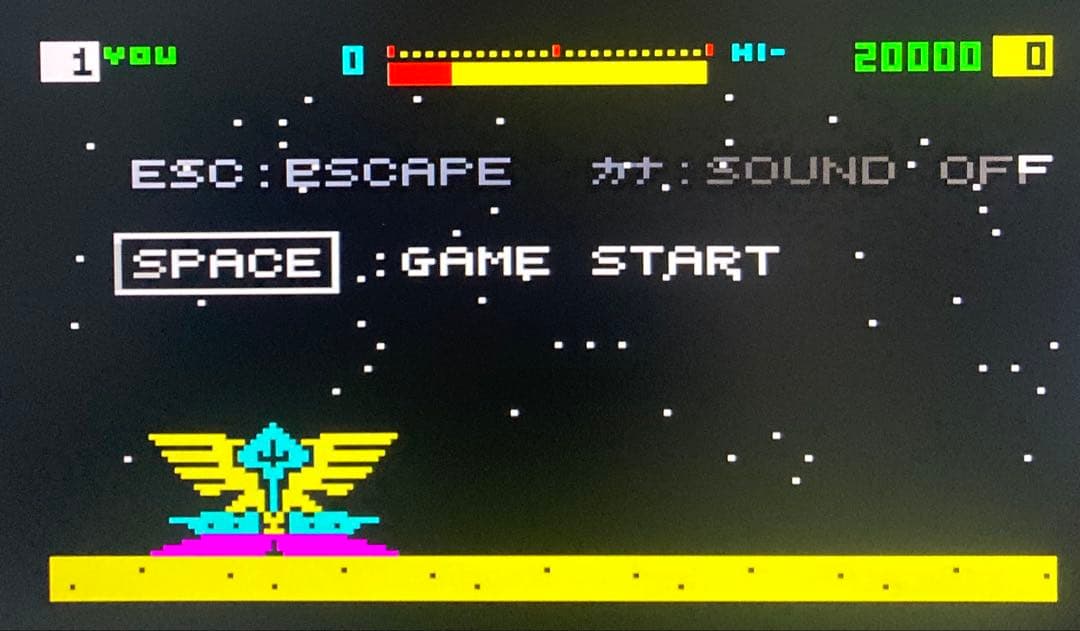 PC-8001 ザクサス（テープ版、32K）