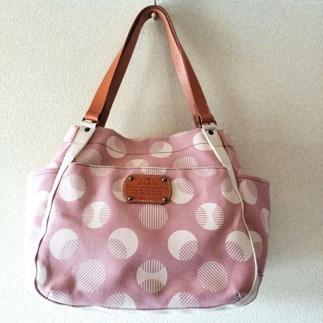 お値下げ！Dakota ダコタ　ピットトートバッグ　ピンク　超美品