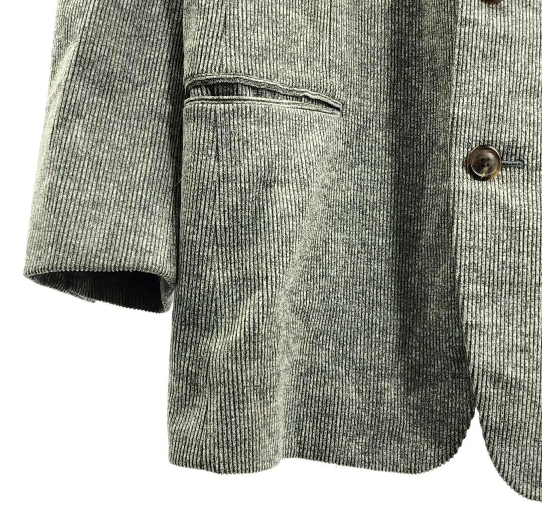 ISSEY MIYAKE MEN コーデュロイ スタンドカラー ジャケッ