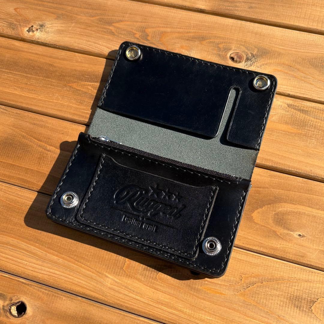 ミドルトラッカーウォレット　アポロコンチョ　silver925