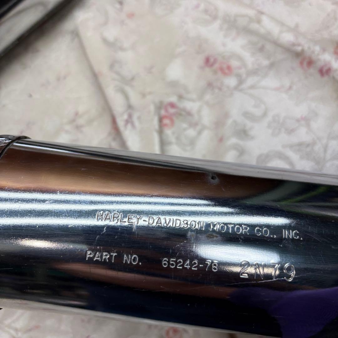 ハーレー ショベル FLH 純正 サイレンサー マフラー 65242-78