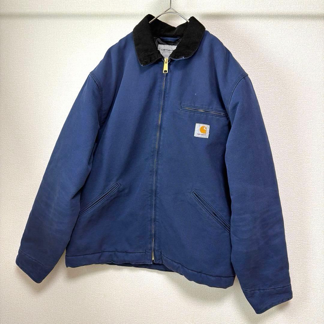 【希少 入手困難】カーハート デトロイト ジャケット　ブルー