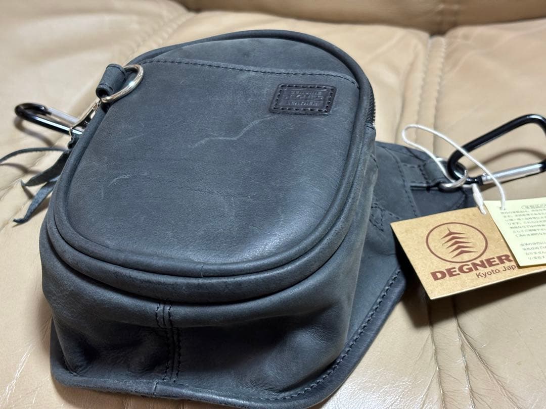 DEGNER レザーチョークバッグ　新品未使用