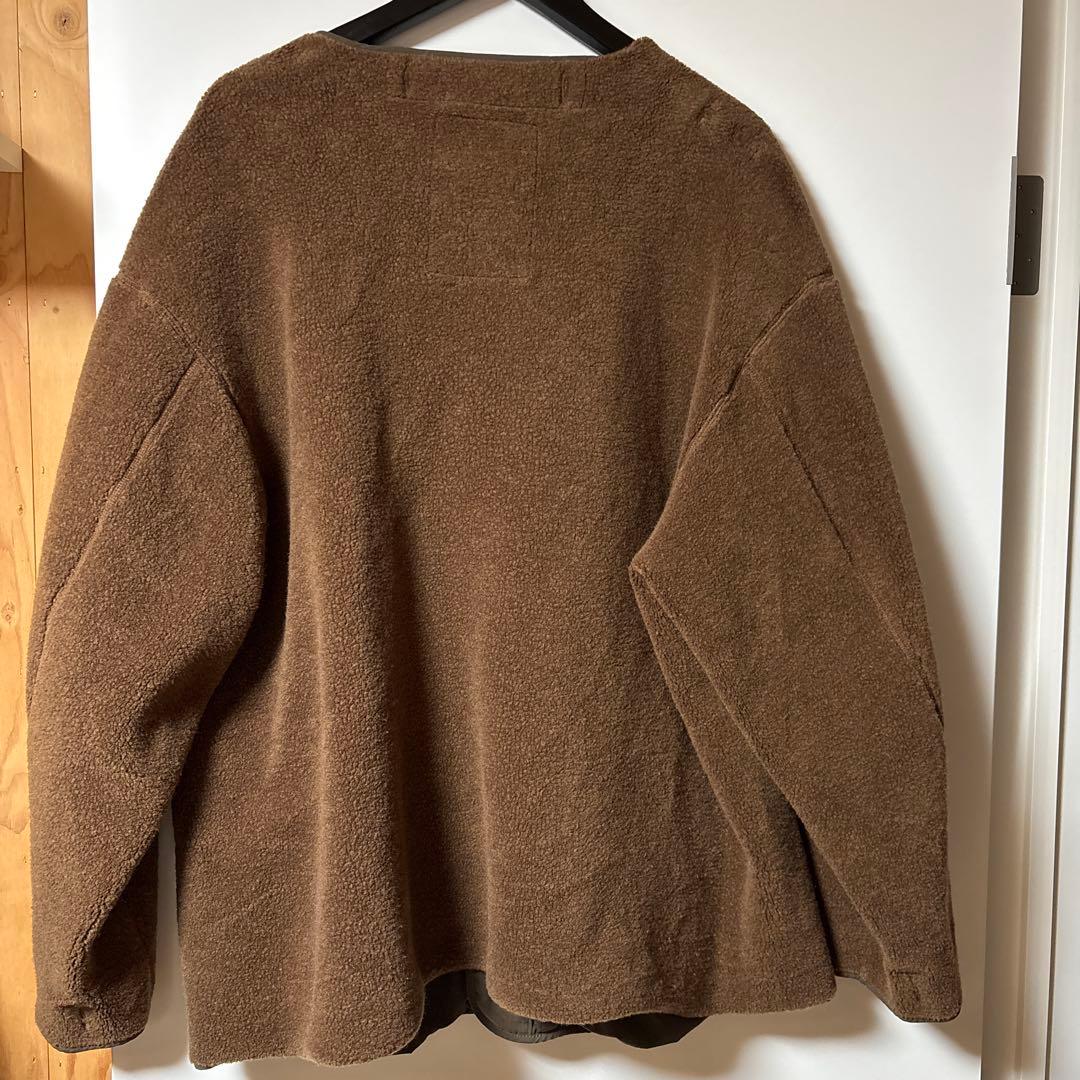 さ　グラフペーパー　ウールボアジャケット