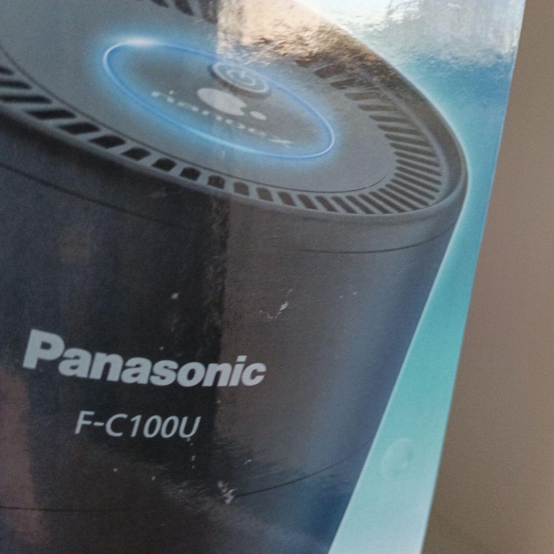 【新品未使用未開封】Panasonic F-C100U-K ブラック 空気清浄機