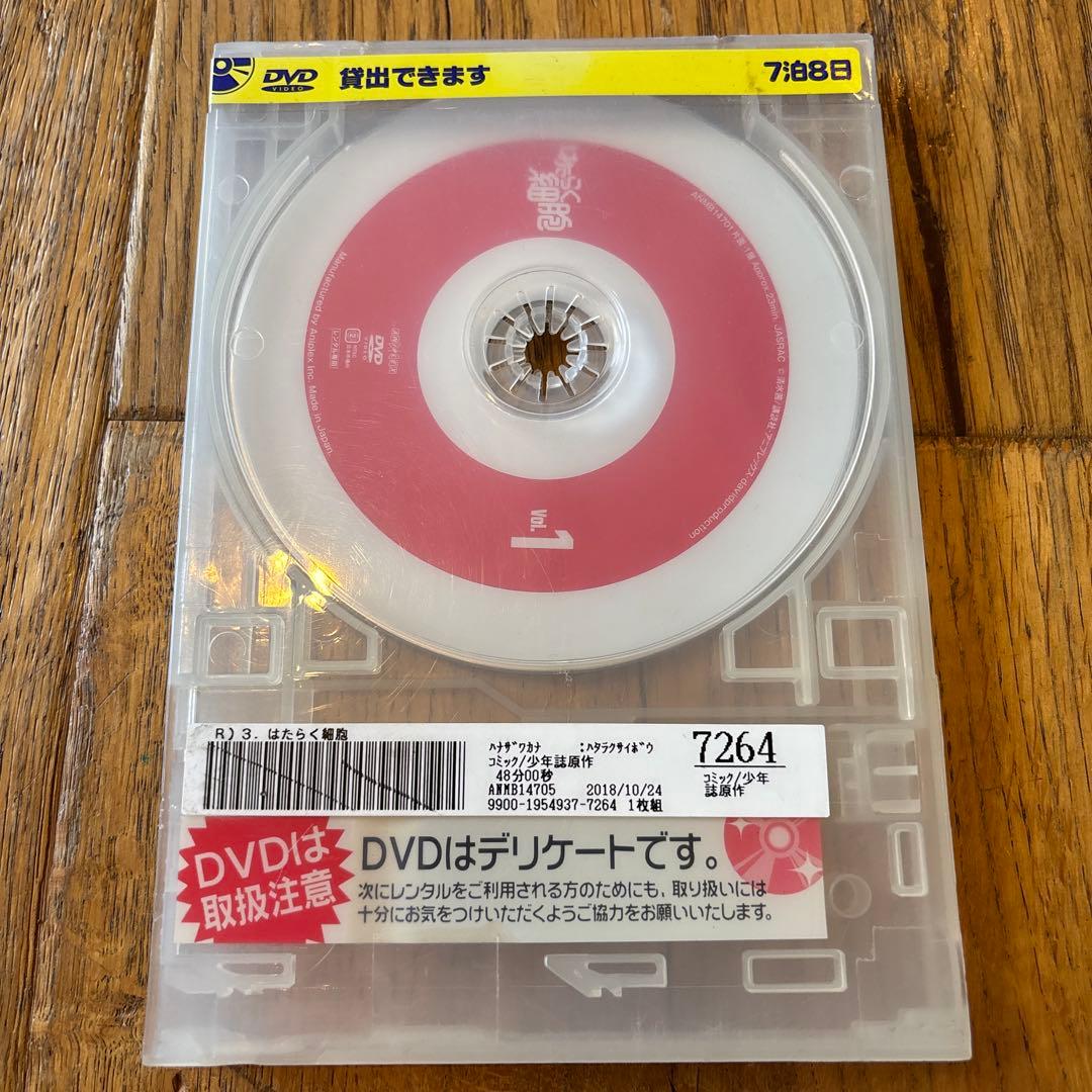 はたらく細胞　DVD 全7巻　特別編付
