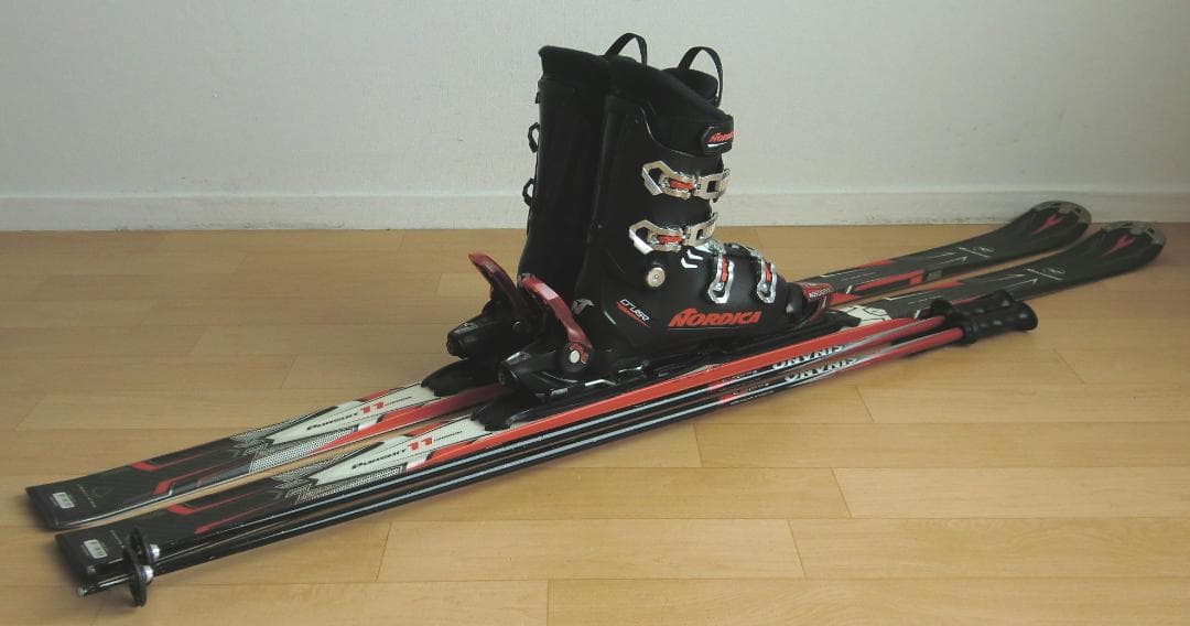 ■■送料無料■ロシニョール■メンズスキーセット■170/28-28.5■メンテ付