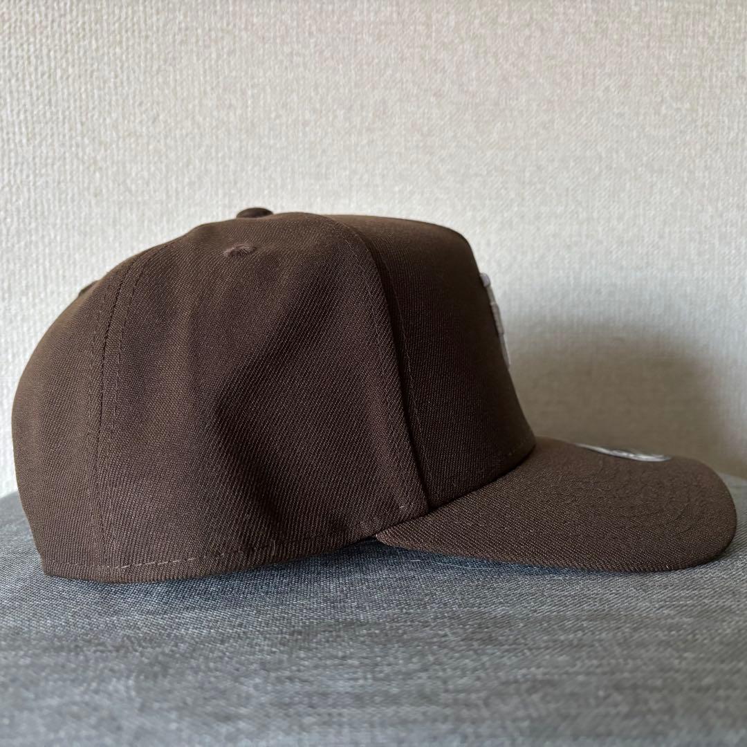 【海外限定】ニューエラ ロサンゼルスドジャース 9FORTY Aフレーム 茶色