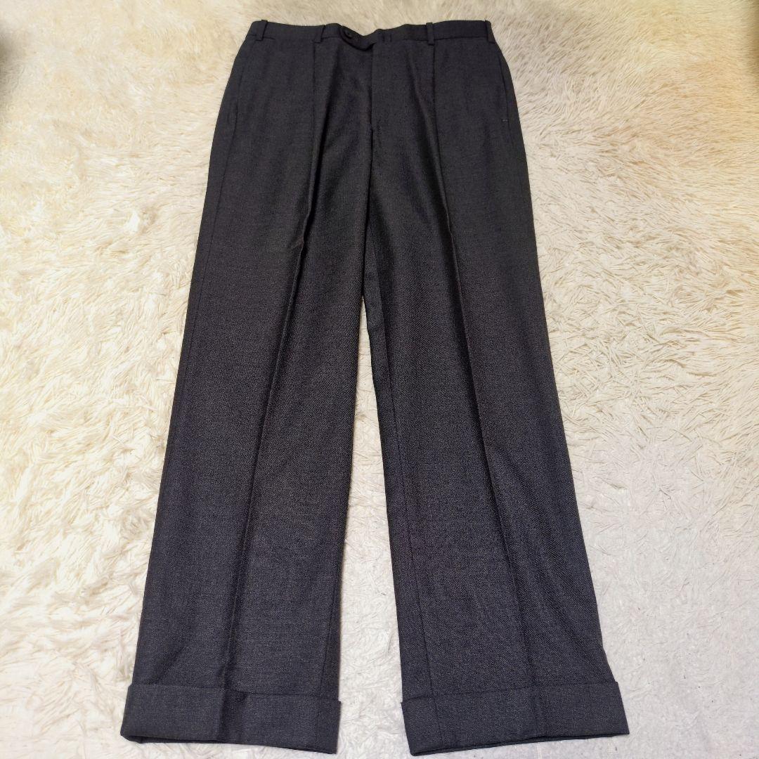 美品♢高級ライン BEAMS F 段返り スーツ セットアップ XL 総裏